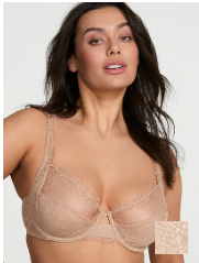 Brasier  Victoria Secret sin forro con copa de cobertura total 38DDD